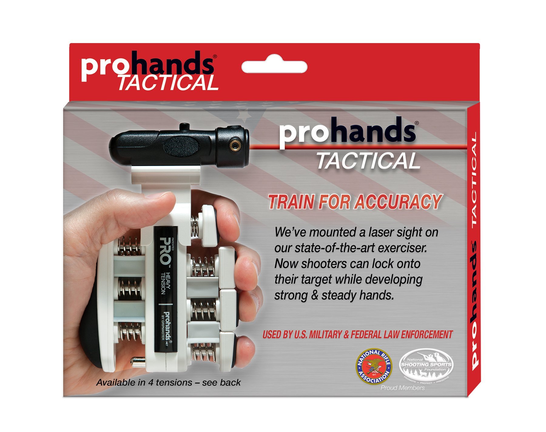 Tactical - The Ultimate Training Tool For Handgun Accuracy - Heavy Resistance (9 lb Pull Weight)