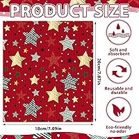 Vista 3 de Sunnyray 24 paños de cocina suecos, paños de cocina, paños de limpieza reutilizables de esponja, toallitas absorbentes y lavables para limpieza