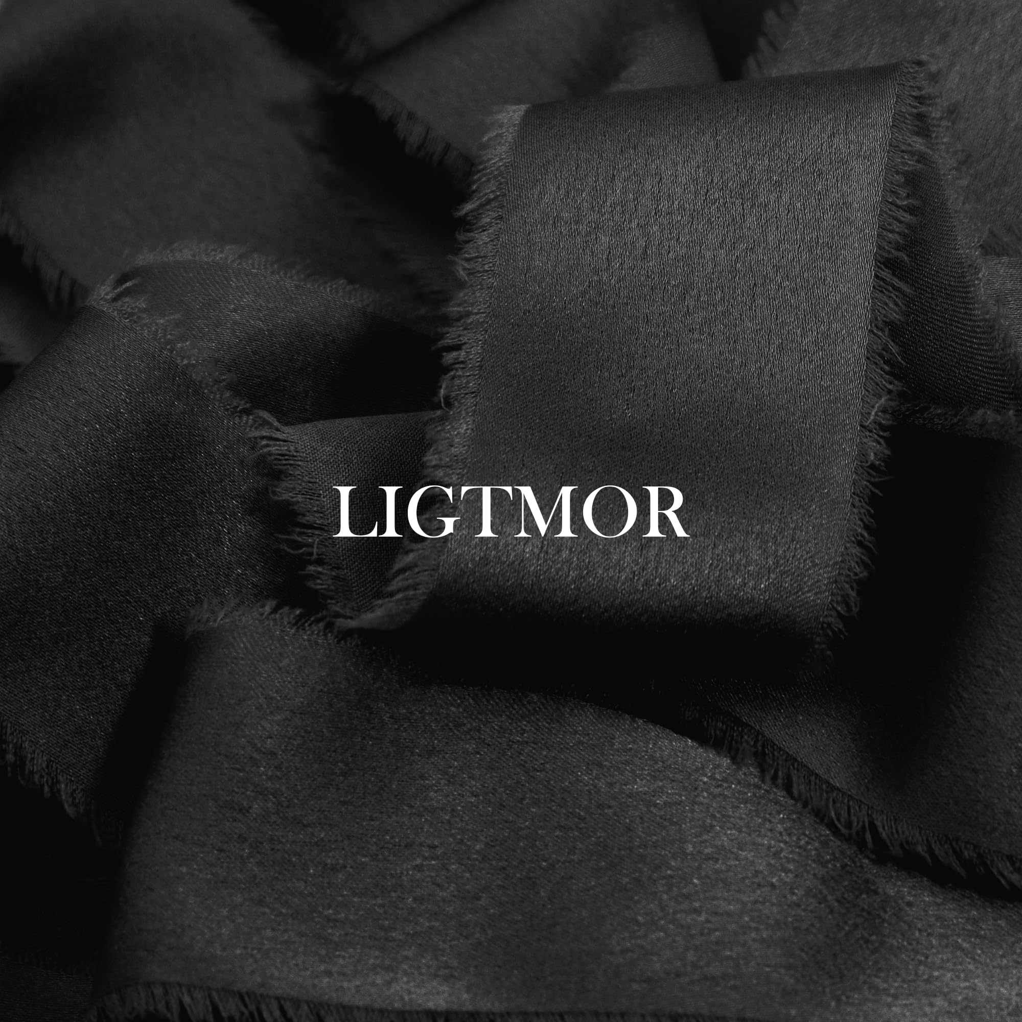 Ligtmor Silk Satin Ribbon 1-1/2 inch x 15 Yard (3.8cm x 13.5m) Handmade Frayed Ribbons for Gift Wrapping Crafts Wedding Flower Bouquet Holiday Décor - Image 2