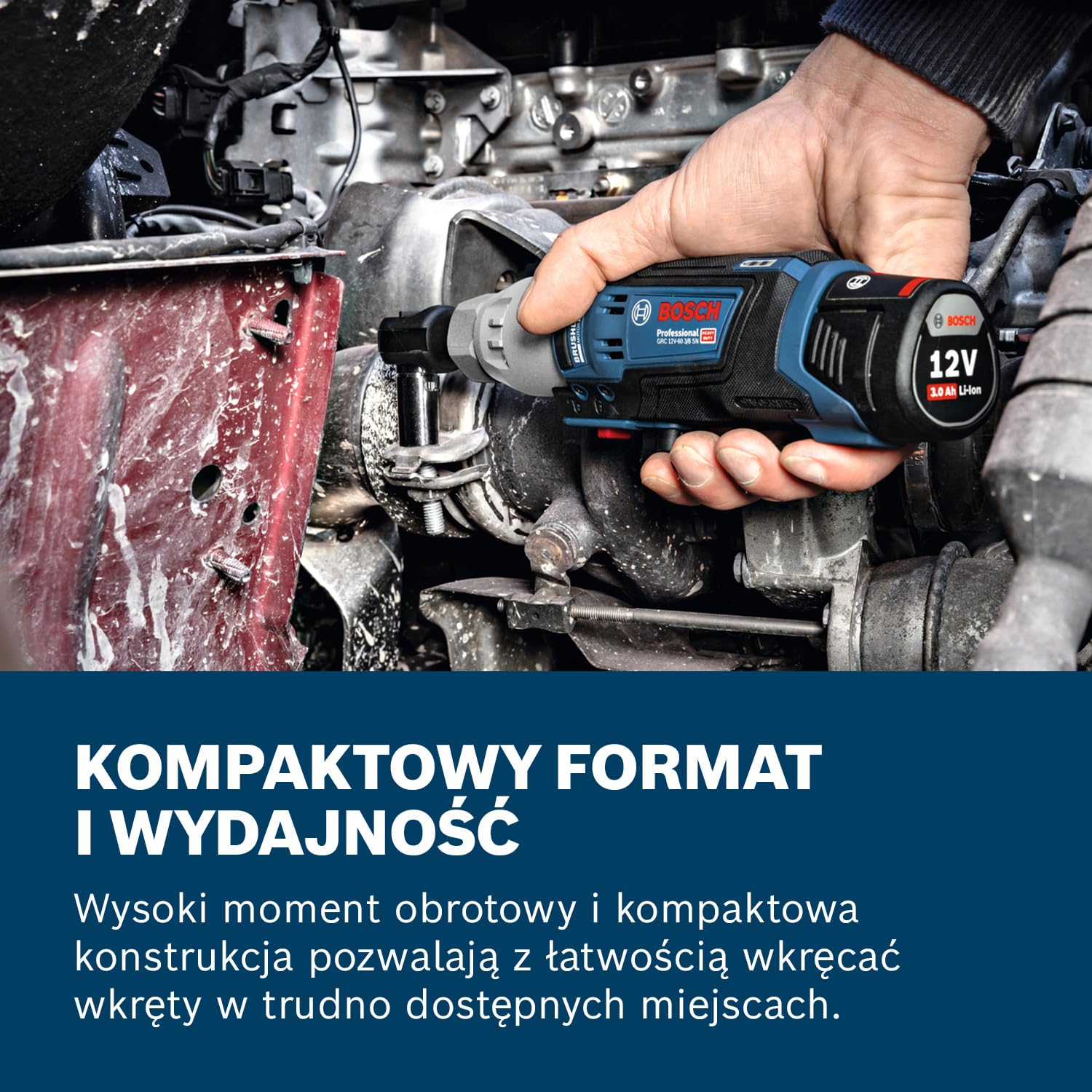 Bosch Professional 12V System Wiertarko-wkrętarka akumulatorowa GRC 12V-60 3/8 SN