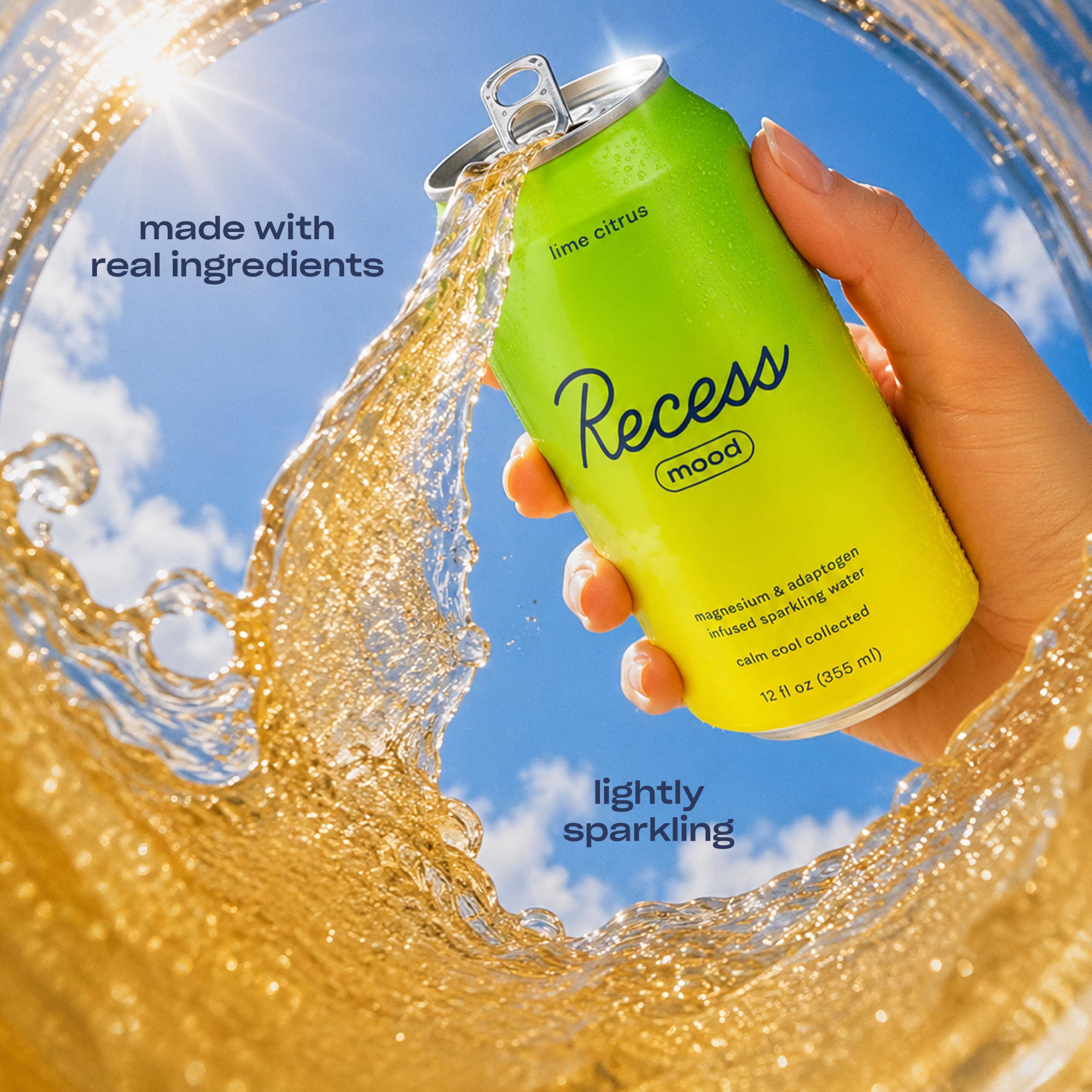 Recess Mood Calm Drink, Lime Citrus, 12 Pack — Amazon image 5