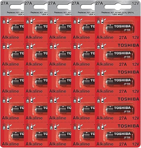 Miniatura 6 de Toshiba Batería alcalina 27A GP27A MN27 A27BP de 12 voltios (3 baterías)