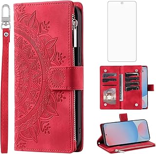 Funda para teléfono Galaxy A56 UK DKTTQB, color rojo