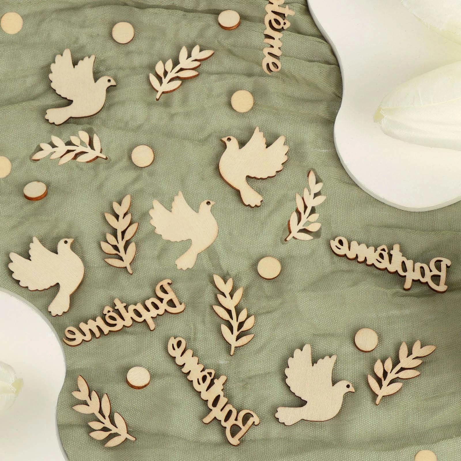 JOOTUEPO 60 Psc Baby Shower Favours Sage Table Scatter Confetti, Baby Shower Confetti for Boys Girls Unisex Gender Reveal Decoration Babies, for Babies Showered Props Party Birthday Party