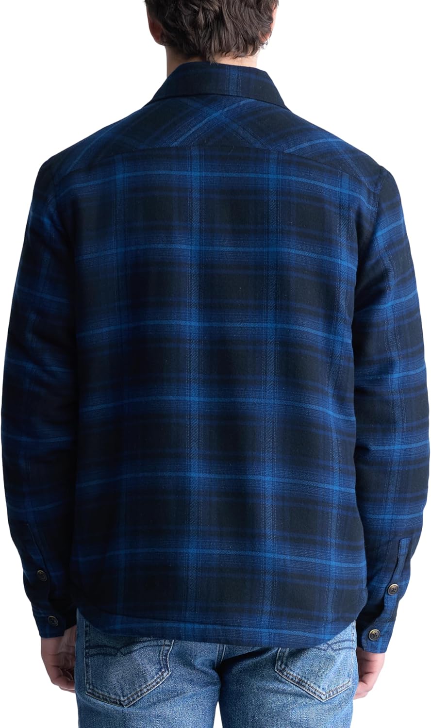 Buffalo David Bitton Men's Shirt Style Shacket Jacket, Black, XX-Large - Image 3