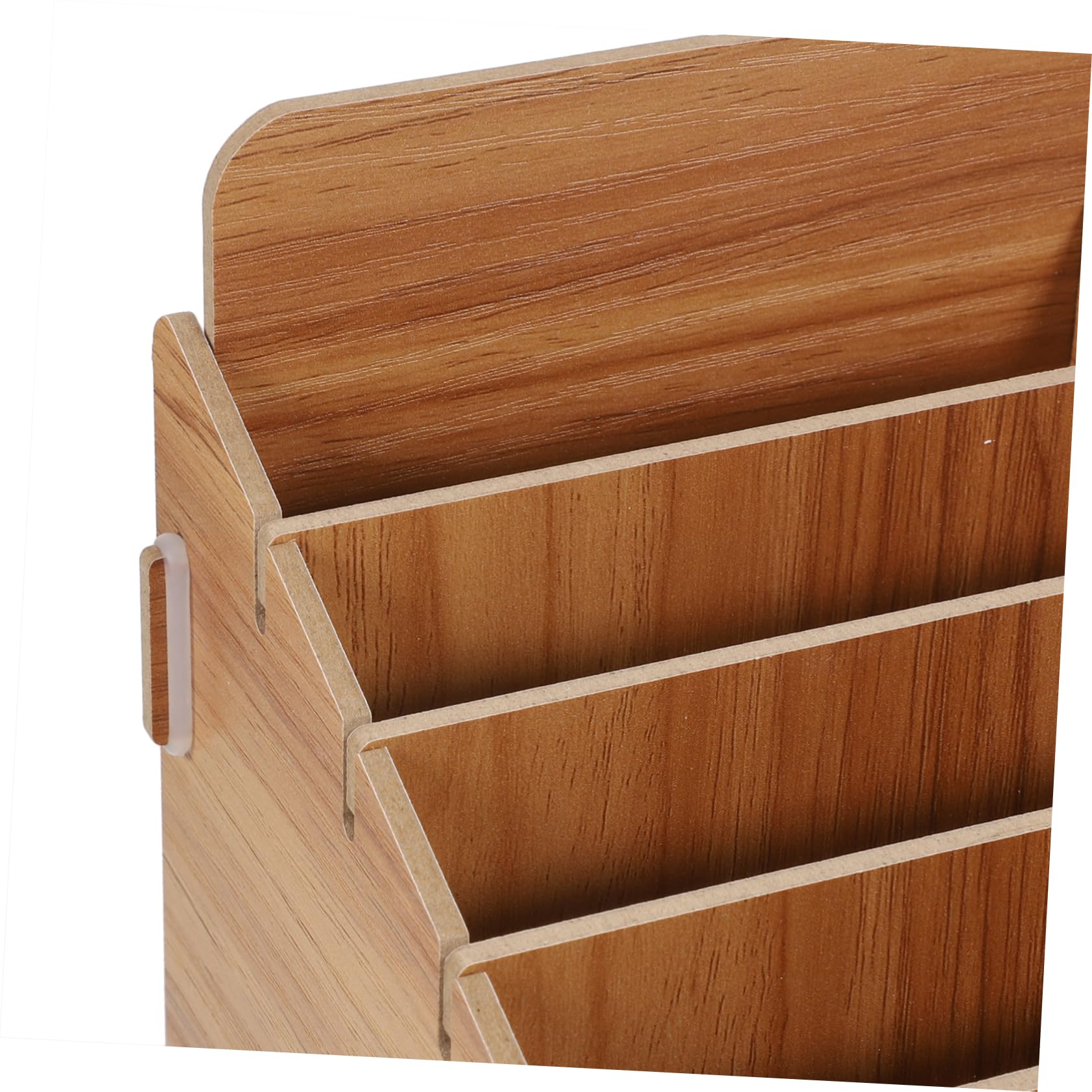 Operitacx 1pieza Caja Organizadora De Madera Para Móviles Soporte De Rejillas Para Teléfonos Almacenamiento Práctico y Elegante Para Reuniones