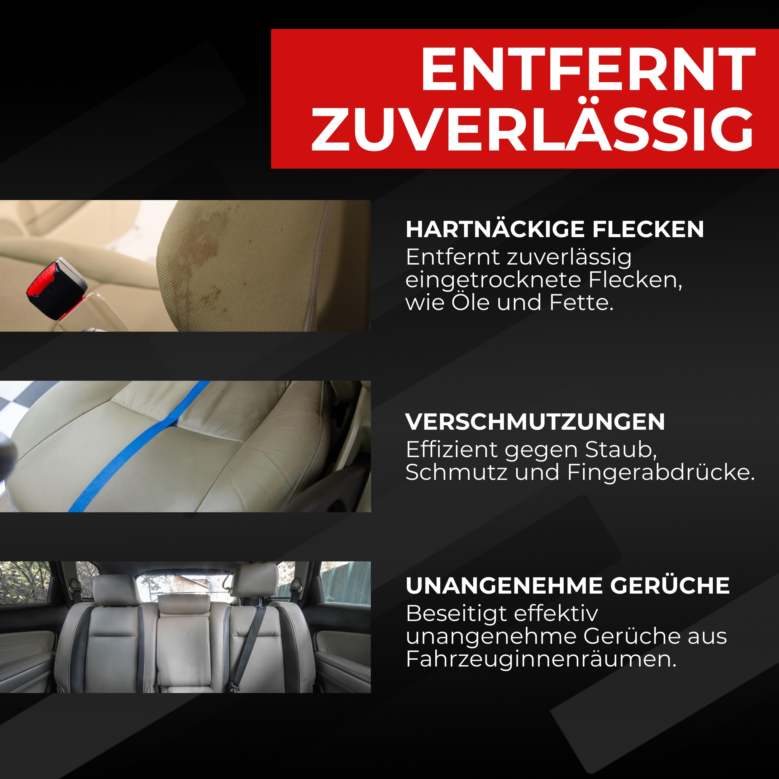 BRESTOL® TORNADOR Black Z-020RS mit Feder Impuls-Technik Aktuelles Modell Set 5 Liter Kunststoffreiniger Lederreiniger + 2X Mikrofasertuch blau