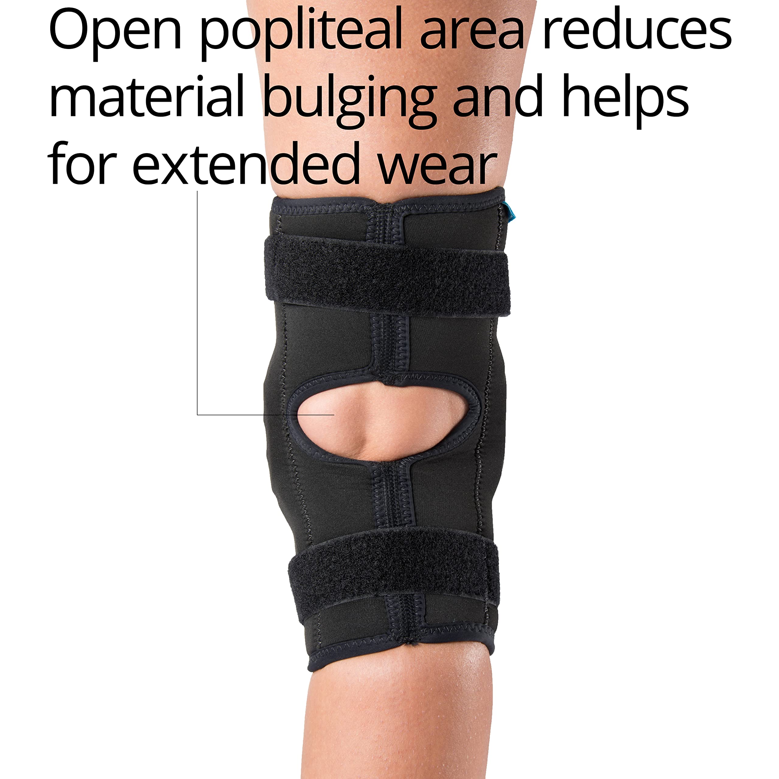 Ossur Formfit Hinged Knee Sleeve Brace with Open Popliteal Area (Non