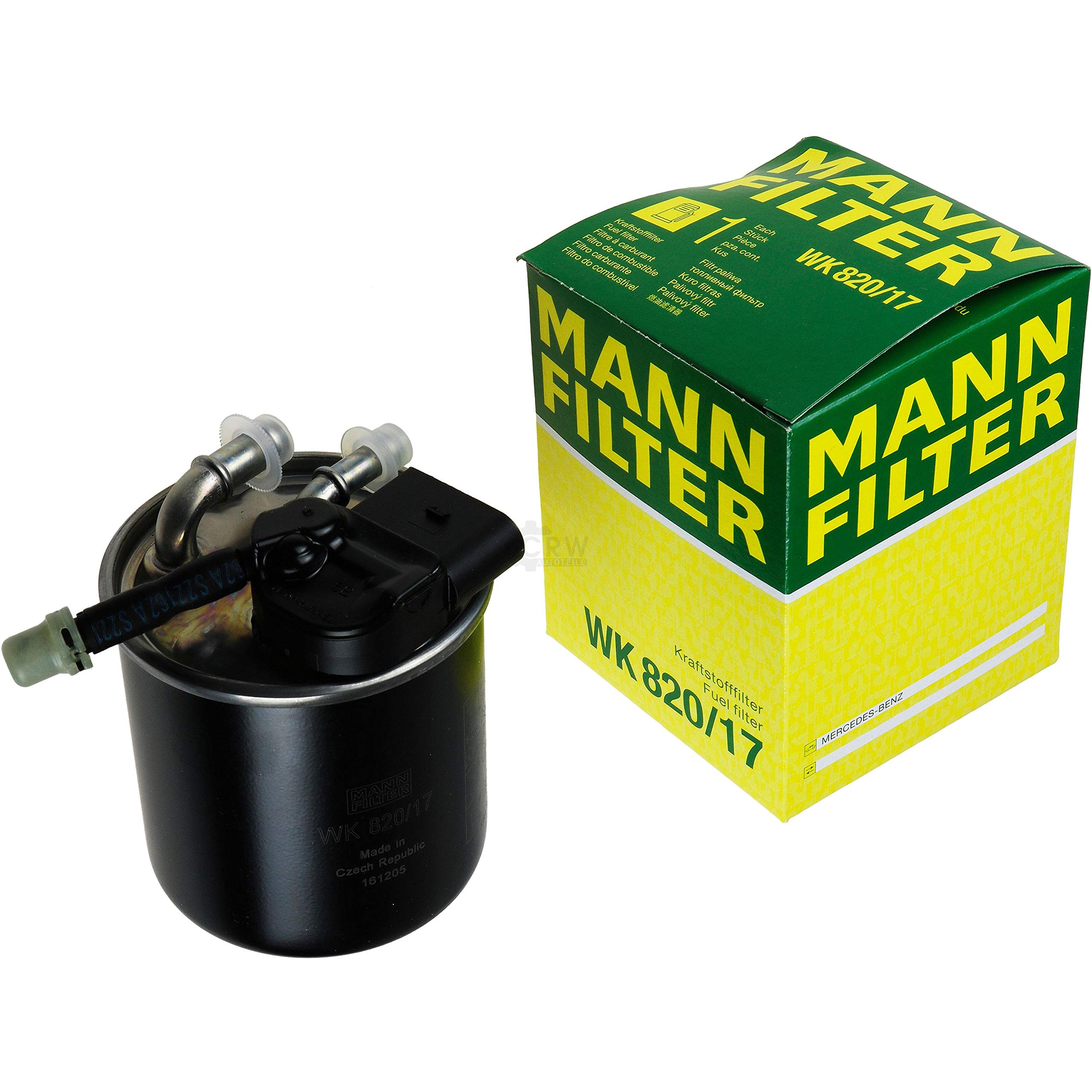 Paquete de inspección Kit de mantenimiento de filtros con filtro de aceite HU 7010 z, filtro de aire C 35 003, filtro de combustible WK 820/17, filtro de habitáculo FP 29 005/1, tornillo de