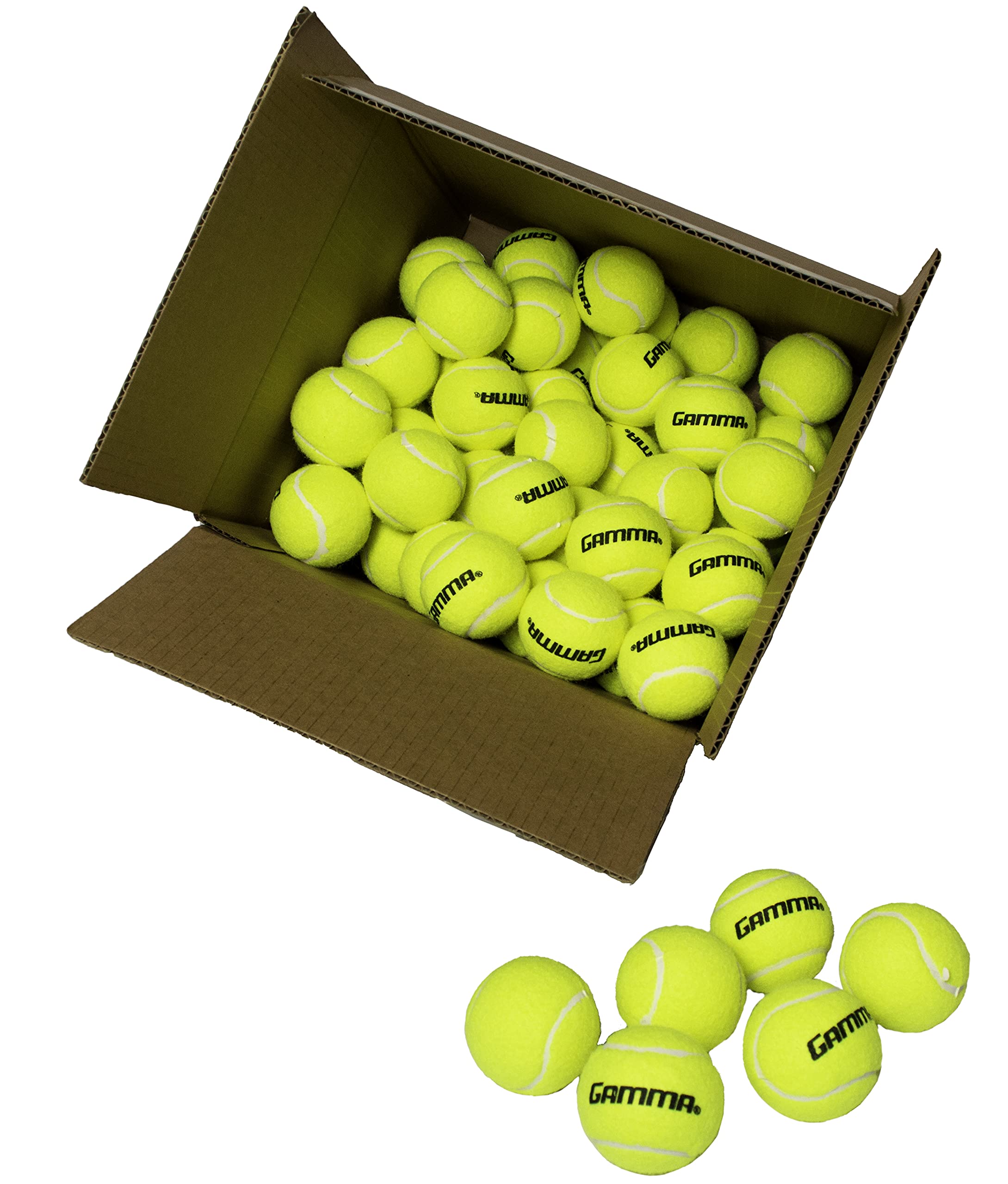 GAMMA Pressureless Tennis Ball Box