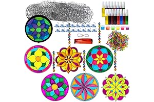 Ayhuhra 30 Sets Mandala Suncatchers Craft Kits for Adults Women Clearance