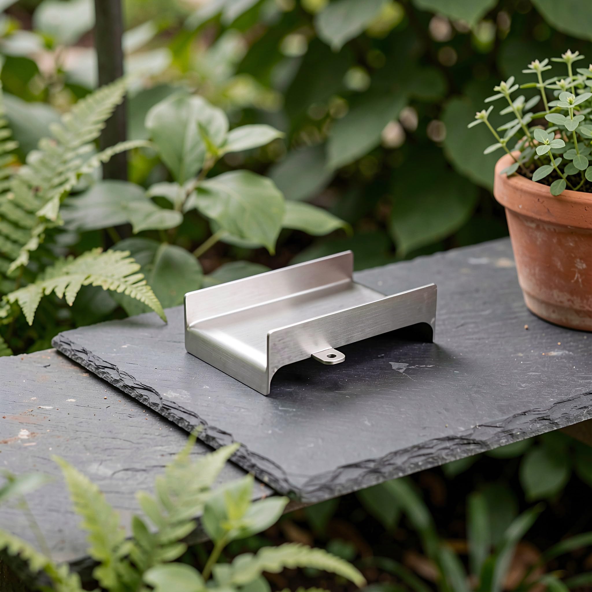 Desagüe de Cascada para Piscina - Boquilla de Fuente de Flujo guiado para Estanque Exterior - Accesorio de bajo Ruido para Fuentes de Agua en la construcción de Jardines