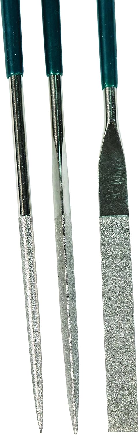 Wheeler Professional Gunsmithing File Set with Roll Up Storage Case for Firearm Maintenance, Black