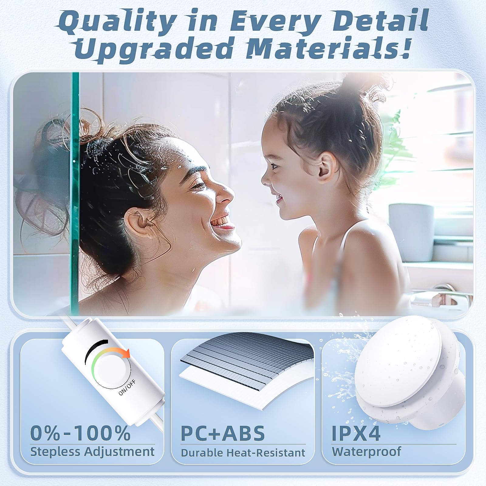 SBONNI 4 inch Silent Extractor Fan for Bathroom, Adjustable Speed,Upgraded Powerful and Energy-Efficient Ventilation Fan - Image 3