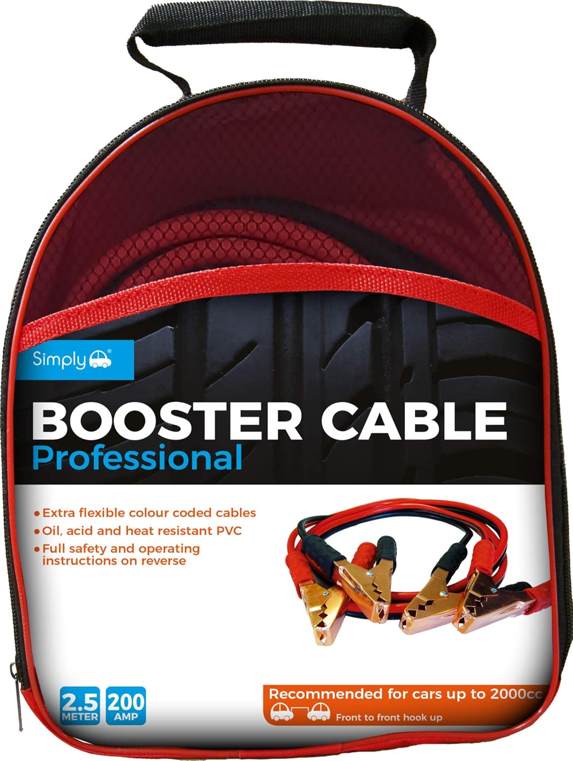 Simply SP200 Jump Leads Amazon.co.uk Automotive