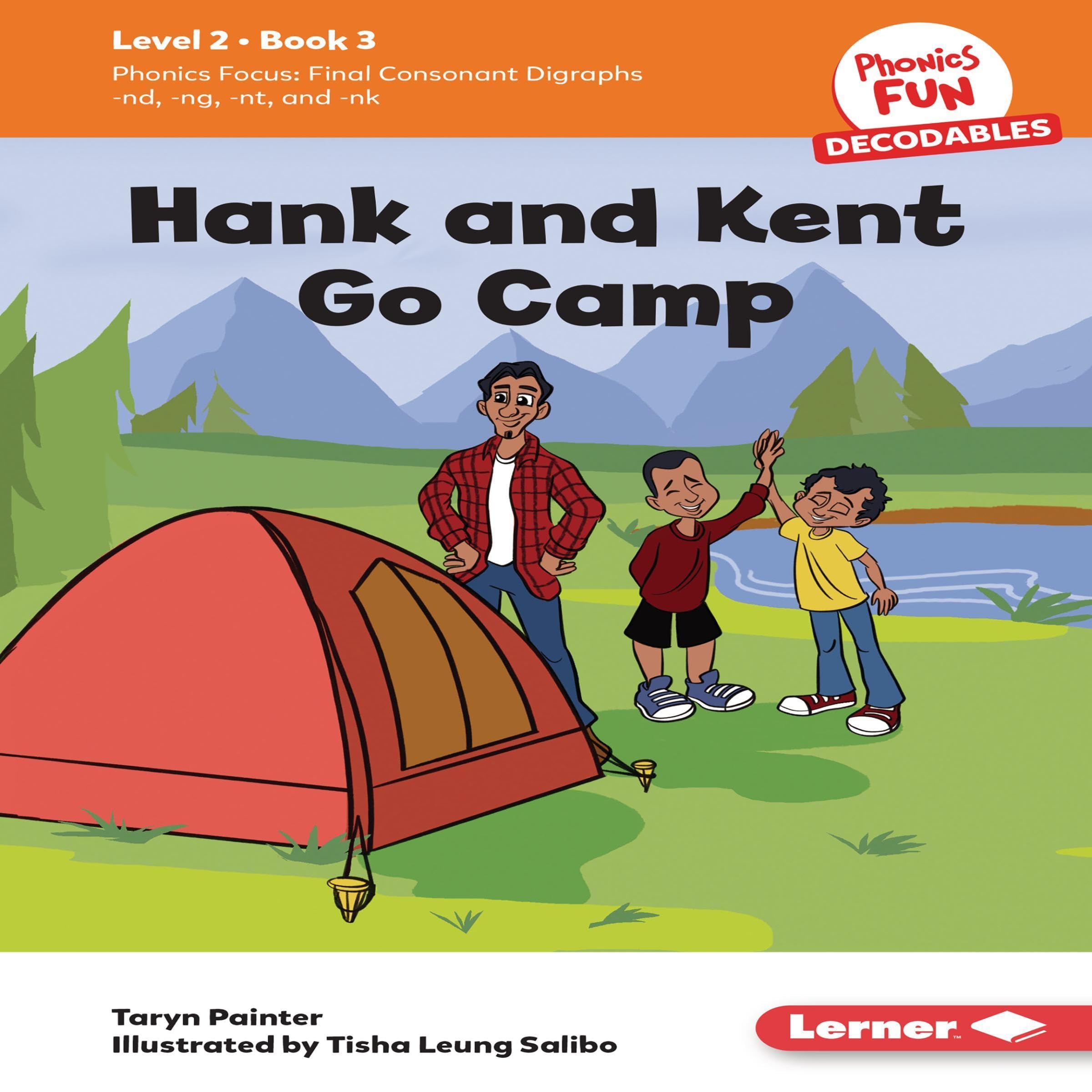 Cover art for Hank and Kent Go Camp