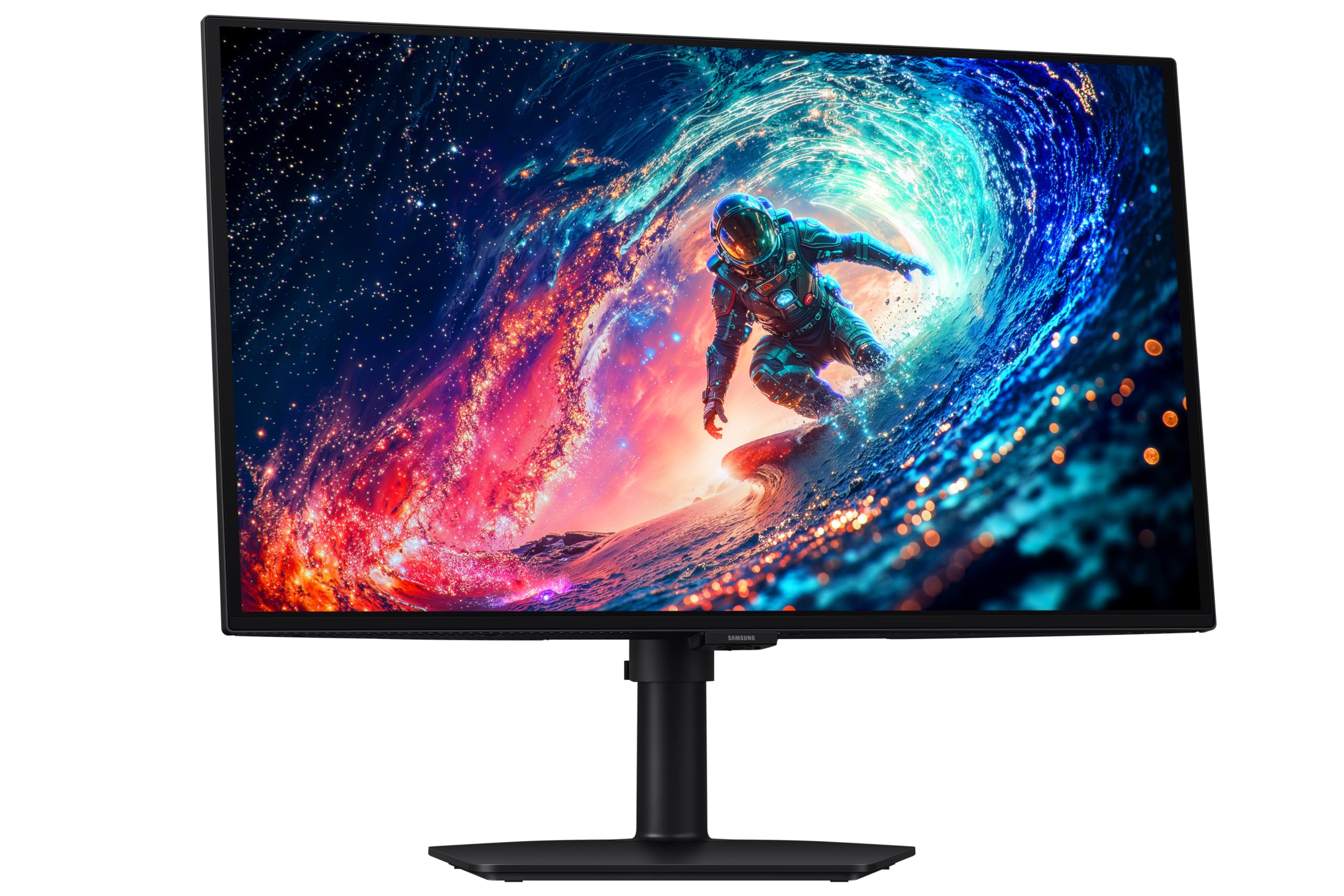 Samsung 27" Odyssey QD-OLED G6 Gaming Monitor(Smartchoice) | QHD 2560 x 1440| 240 Hz| 0.03ms | Ergonomic Stand | Pantone Validated| Glarefree | TrueBright 300| G-Sync| Free Sync| LS27HG612SWXXL| Black — Amazon image 11