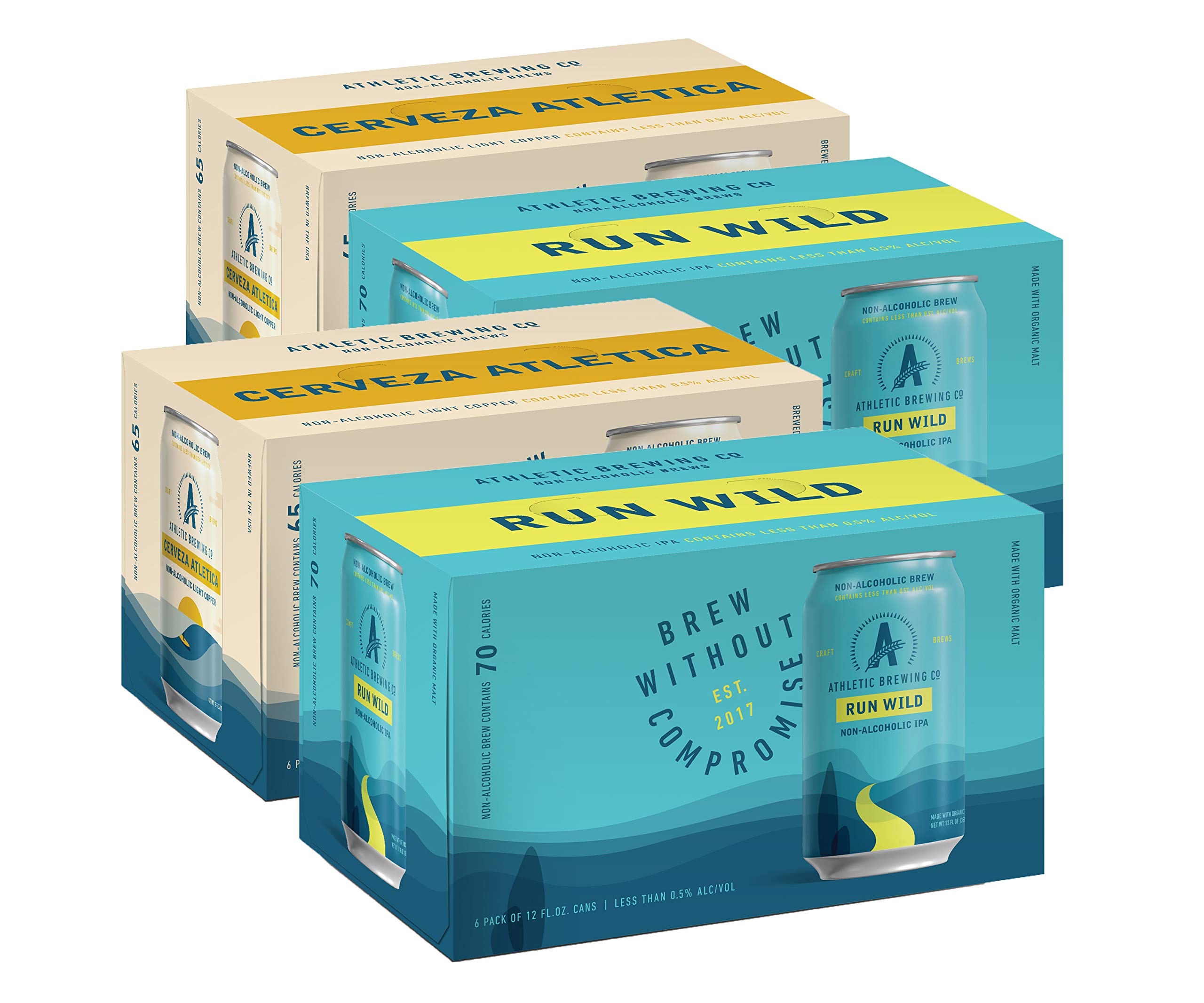 Buy Athletic Brewing Company Craft NA 12Pack Cerveza Atletica and 12