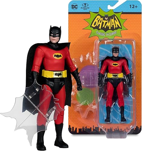 Miniatura 8 de McFarlane Toys - DC Retro Batman (póster de película de Batman de 66 pies) de 6 pulgadas