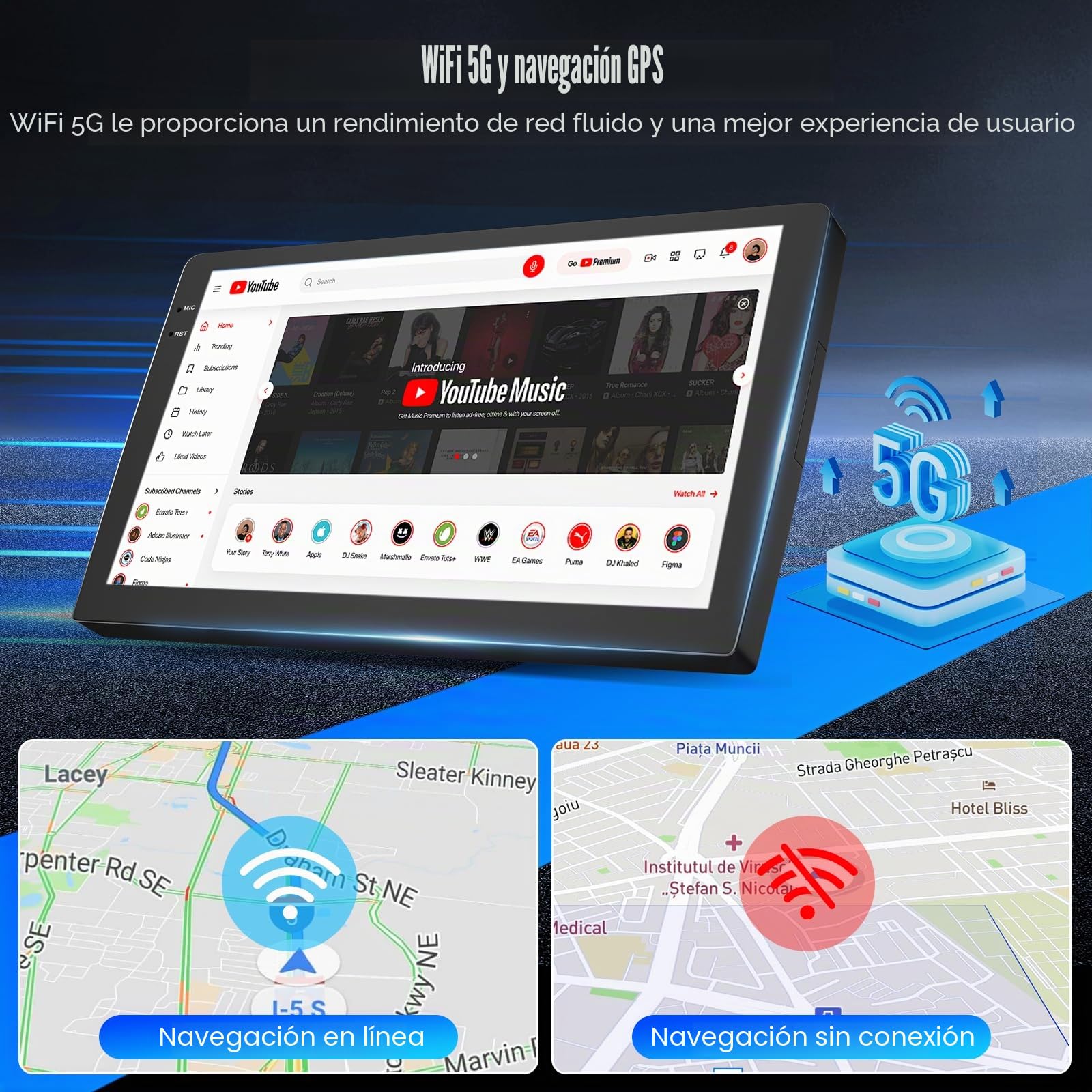 Autoradio para Citroen Jumpy/Peugeot Expert/FIAT Scudo/Toyota Proace