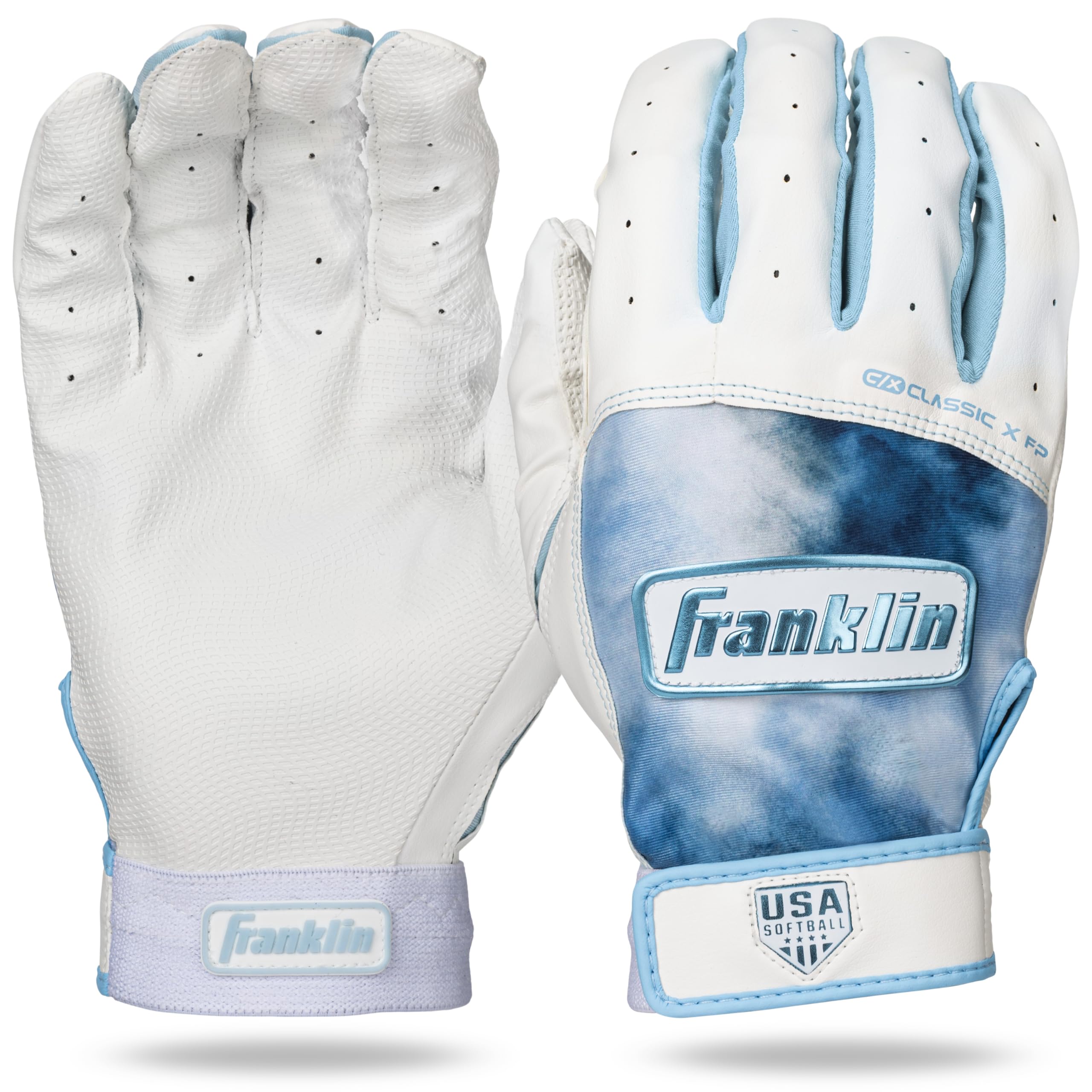 Franklin Sports Classic X Fast Pitch Batting Gloves