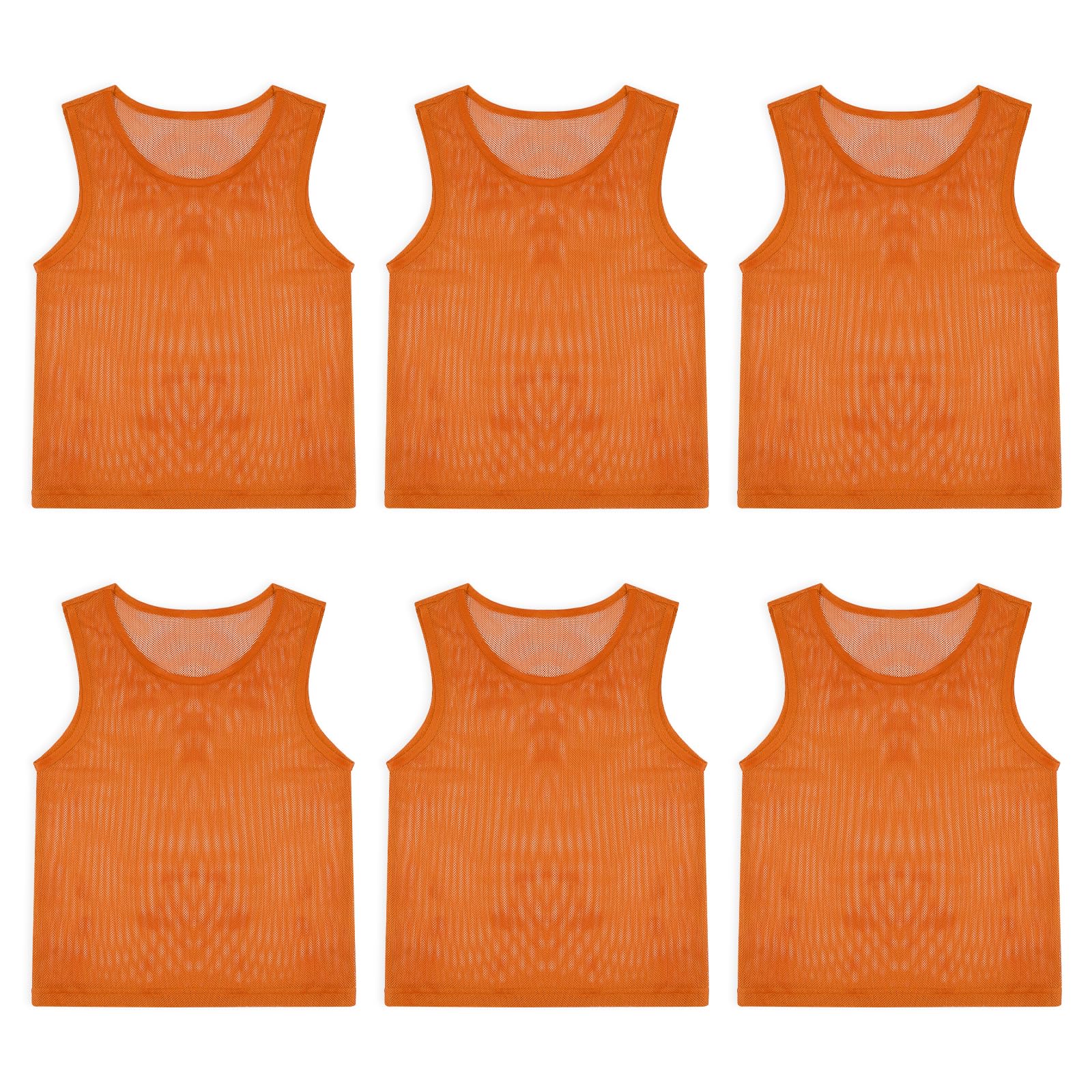 Pinnies, Soccer Pennies for Youth &amp; Adults, Scrimmage Vests 6/12/24 Pcs