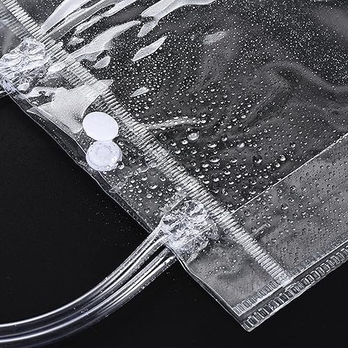 Miniatura 5 de M METERXITY Paquete de 85 bolsas de regalo de PVC transparente  Bolsas reutilizables de plástico PVC impermeables para envolver regalo, aplicables a