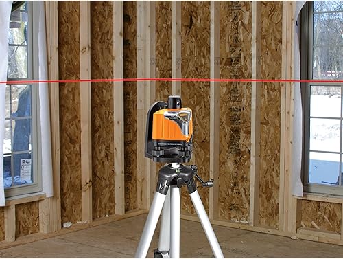 Miniatura 2 de Johnson Level & Tool 40-6861 - Trípode de aluminio de doble propósito con adaptador de 14 de pulgada a 20, altura de trabajo de 2 pies a 5 pies 5