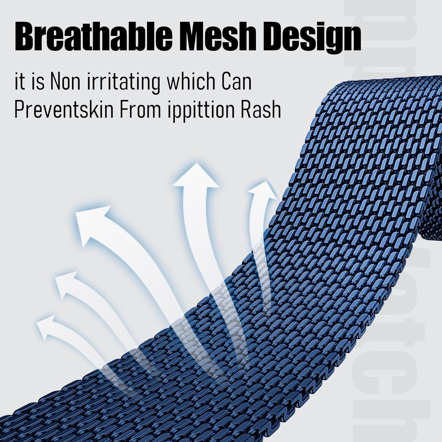 Milanese Loop Compatible with Apple Watch Band 40mm 41mm 42mm 38mm Men Women, Magnetic Buckle Strap Stainless Steel Mesh Metal Bands for iWatch Series 11 10 9 8 7 6 5 4 3 SE3/2/1 - Image 4