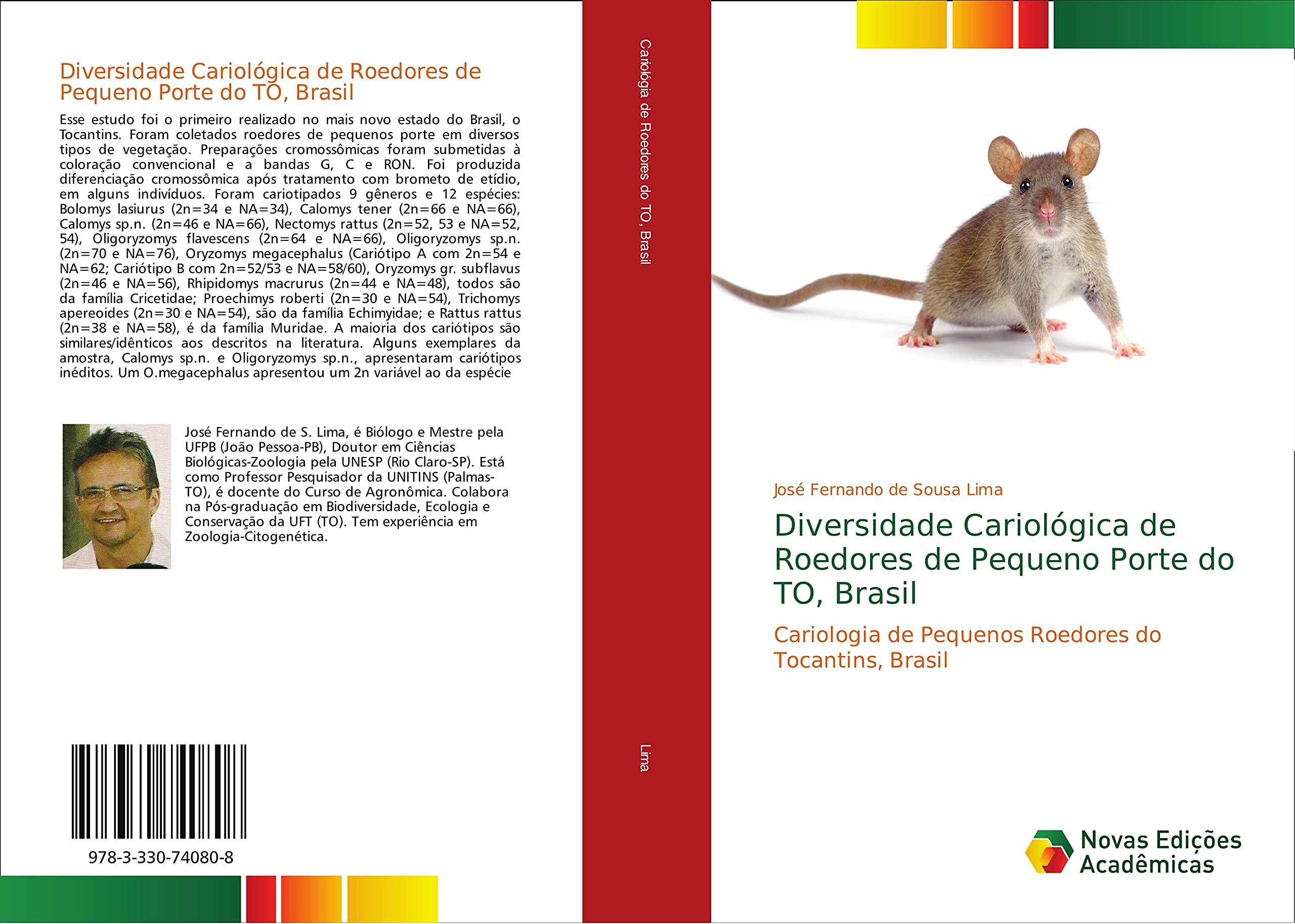 Diversidade Cariológica de Roedores de Pequeno Porte do TO, Brasil: Cariologia de Pequenos Roedores do Tocantins, Brasil