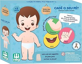 Nig Brinquedos Brinquedo Educativo Cadê o Seu Pé