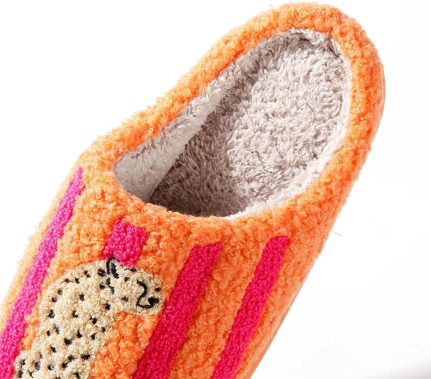 Slippers for Women Men Fuzzy Memory Foam Slipper Fluffy Winter Soft Warm Slip On House Shoes