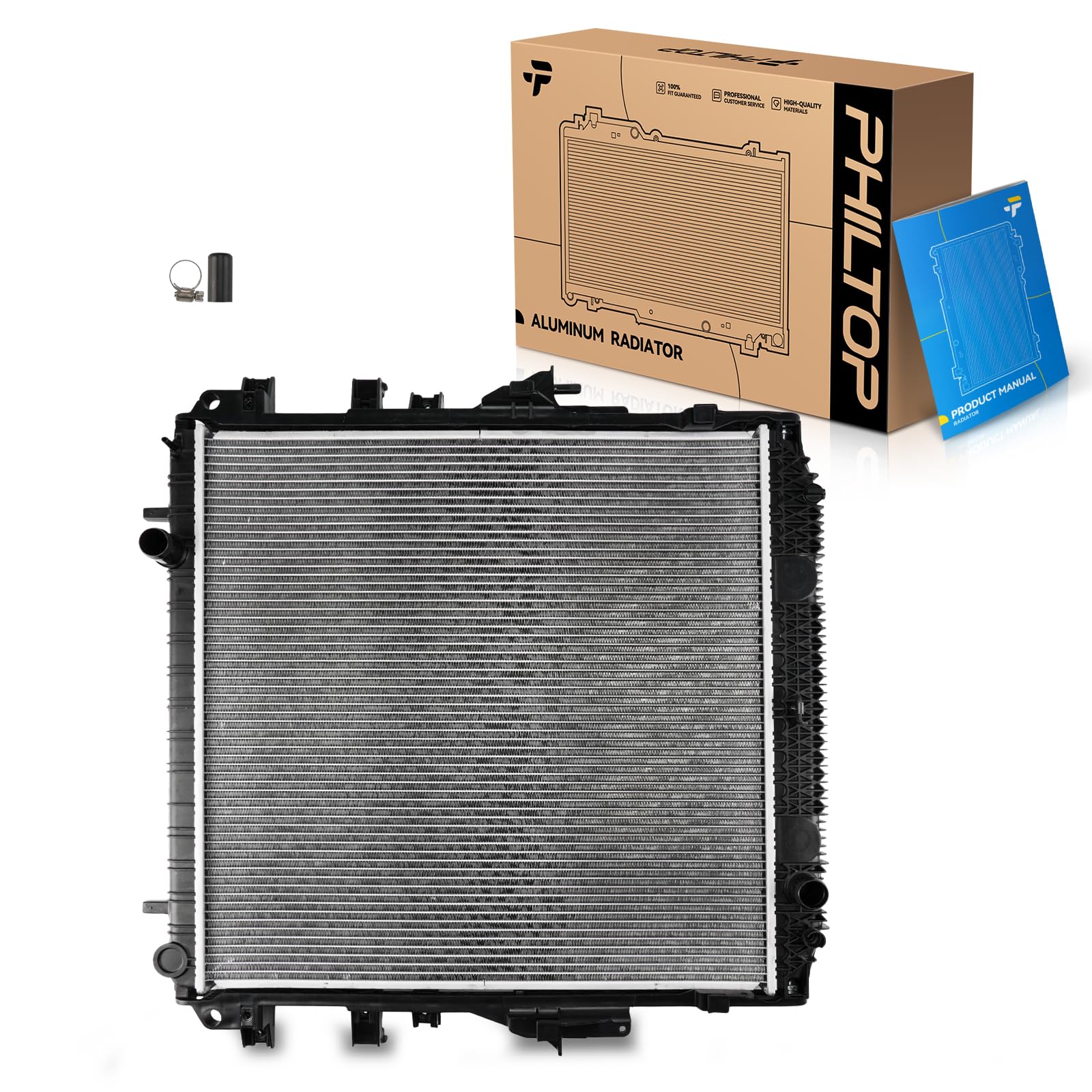 PHILTOP Radiator Compatible with 2015-2022 Colorado/Canyon 2.5L