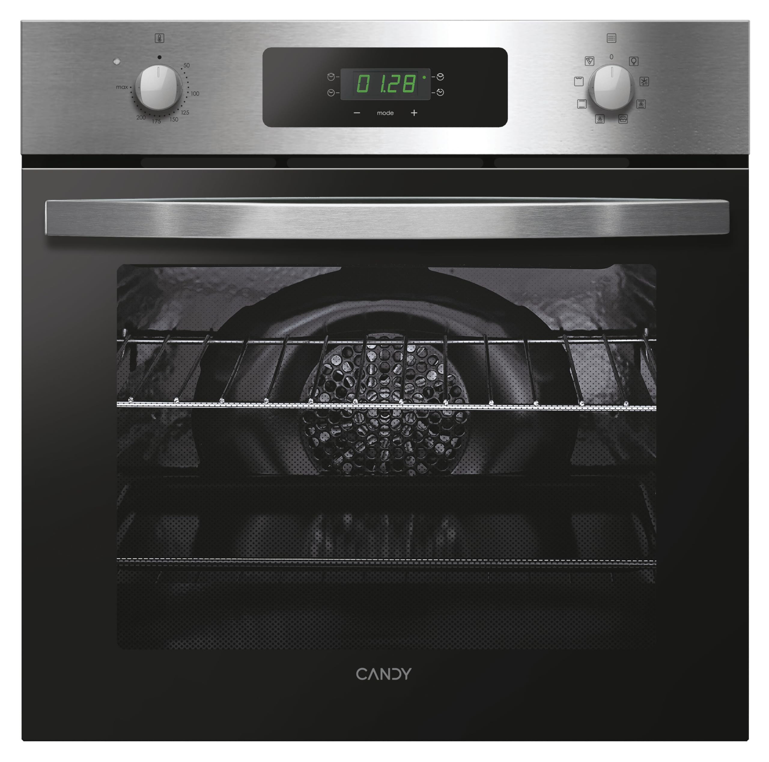 Candy FIDC X605 Built-in Electric Single Oven - Stainless Steel - 65L Capacity - Multifunctional