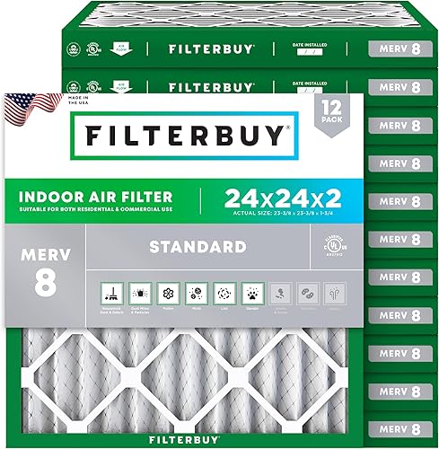 Filtros de hornofiltros de aire  AFB Silver MERV 8 (12 unidades), Multicolor