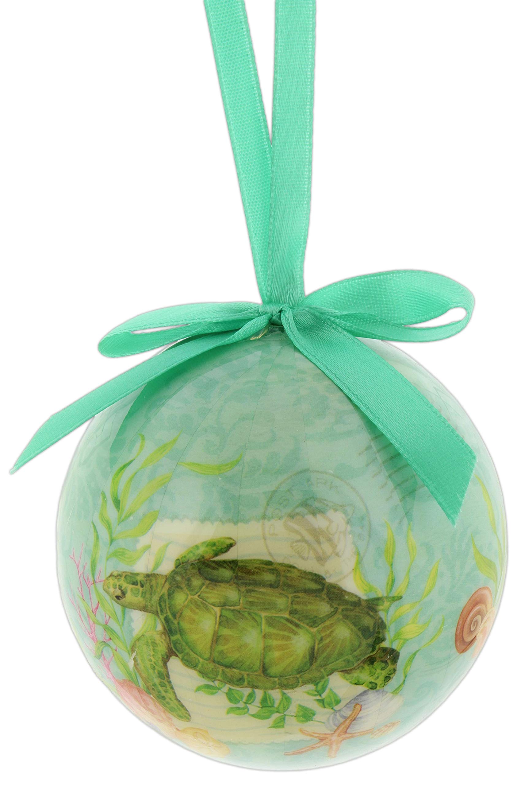 The Bridge CollectionCoastal Paper Ball Ornament (Sea Turtle)