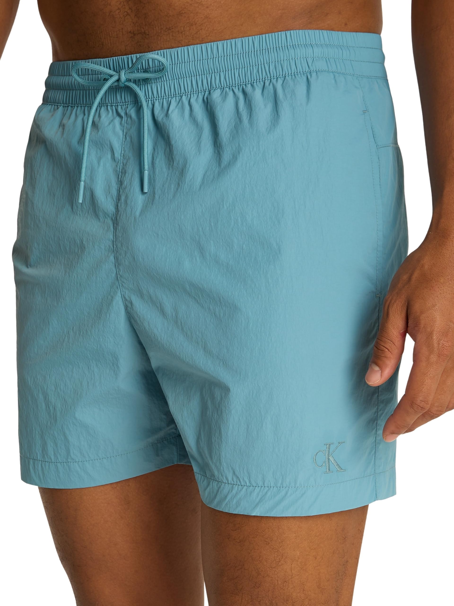 Calvin Klein Herren Badeshorts Medium Drawstring Mittellang