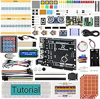 Vista 1 de Freenove Kit de inicio definitivo con tablero V4 (compatible con Arduino IDE), tutorial detallado de 274 páginas, 217 artículos, 51 proyectos