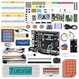 Ultimate Starter Kit with Board V4 (Compatible with Arduino IDE), 274-Page Detailed Tutorial, 217 Items, 51 Projects