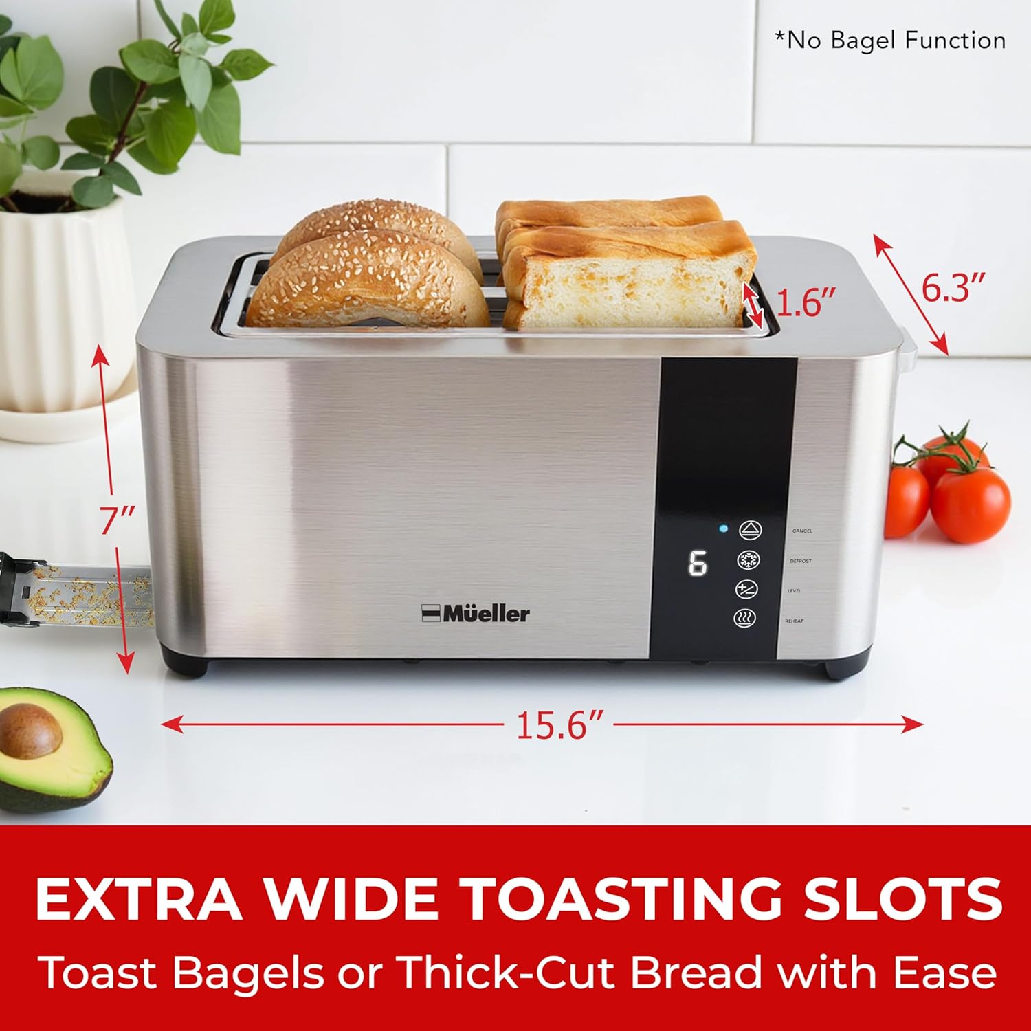 Toast Perfection: A Review of the Mueller UltraToast 4-Slice Stainless Steel Toaster