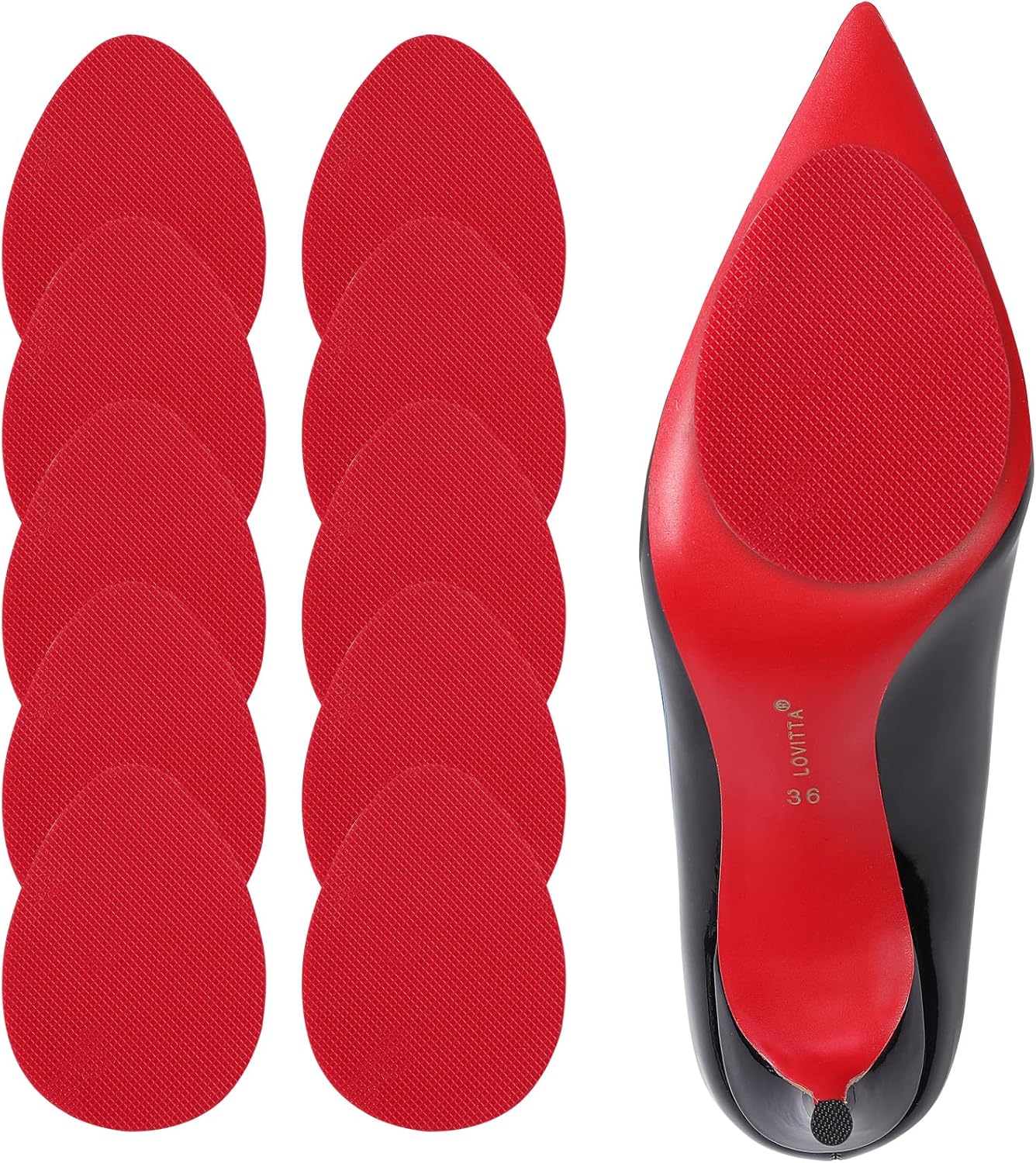 Ashoesert Red Sole Protector, Red Bottom Protectors, Shoe