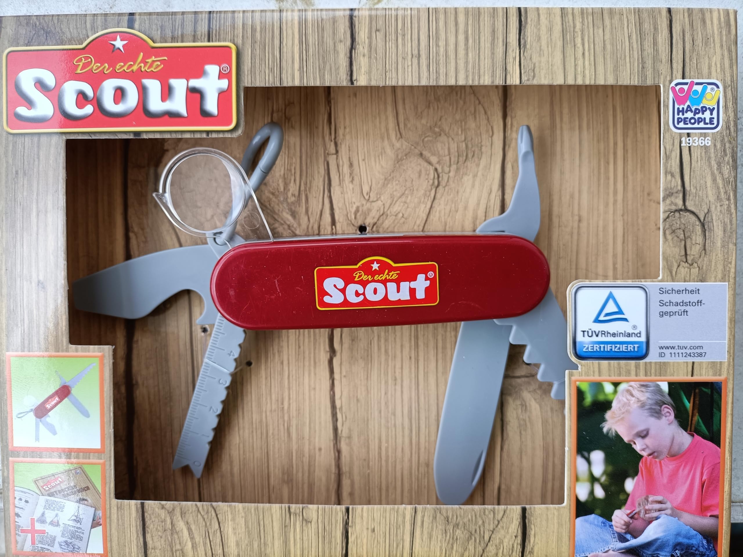 Happy People Kindertaschenmesser Der Echte Scout!