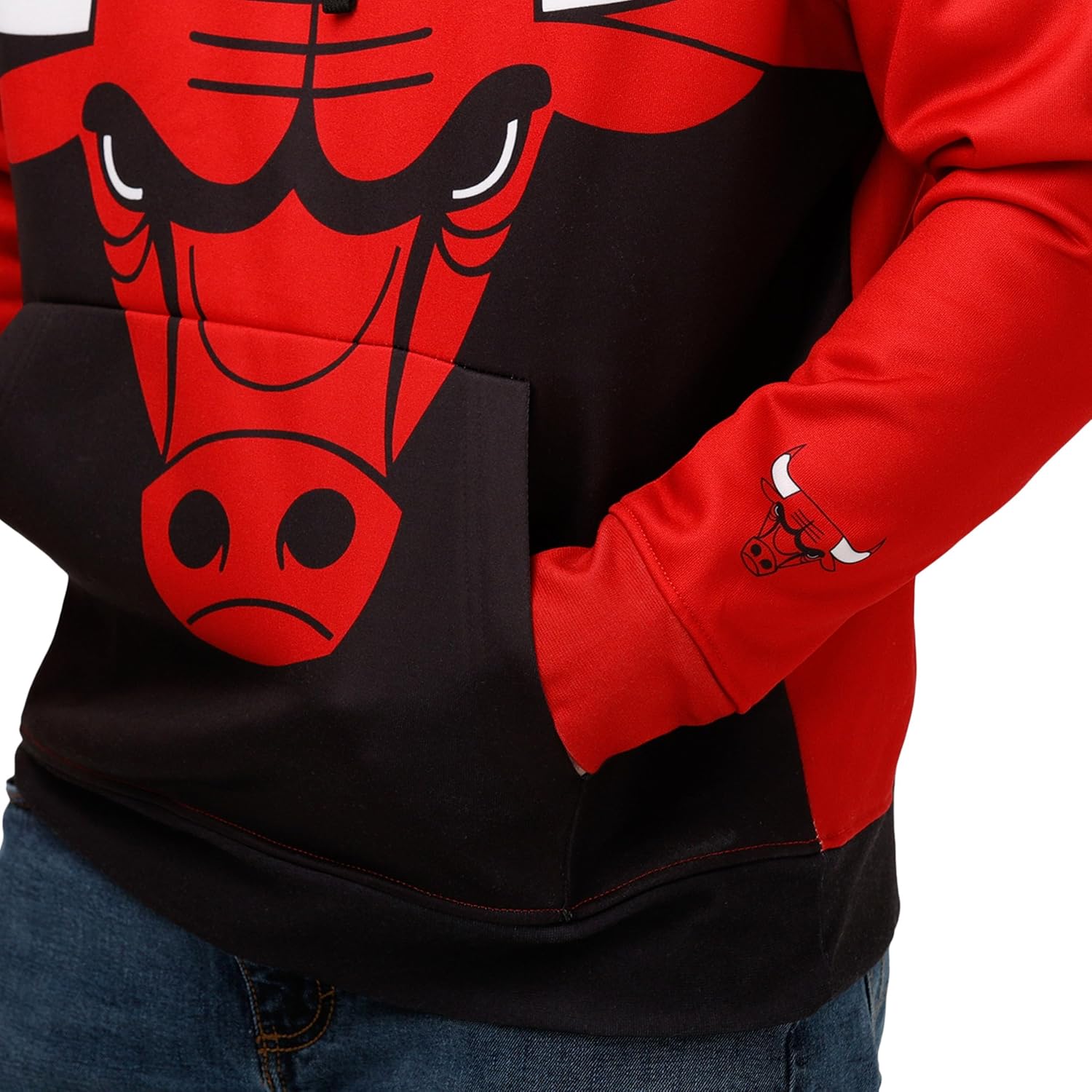 FOCO NBA mens Nba Team Logo Fashion Long Sleeve Pullover Hoodie - Image 3