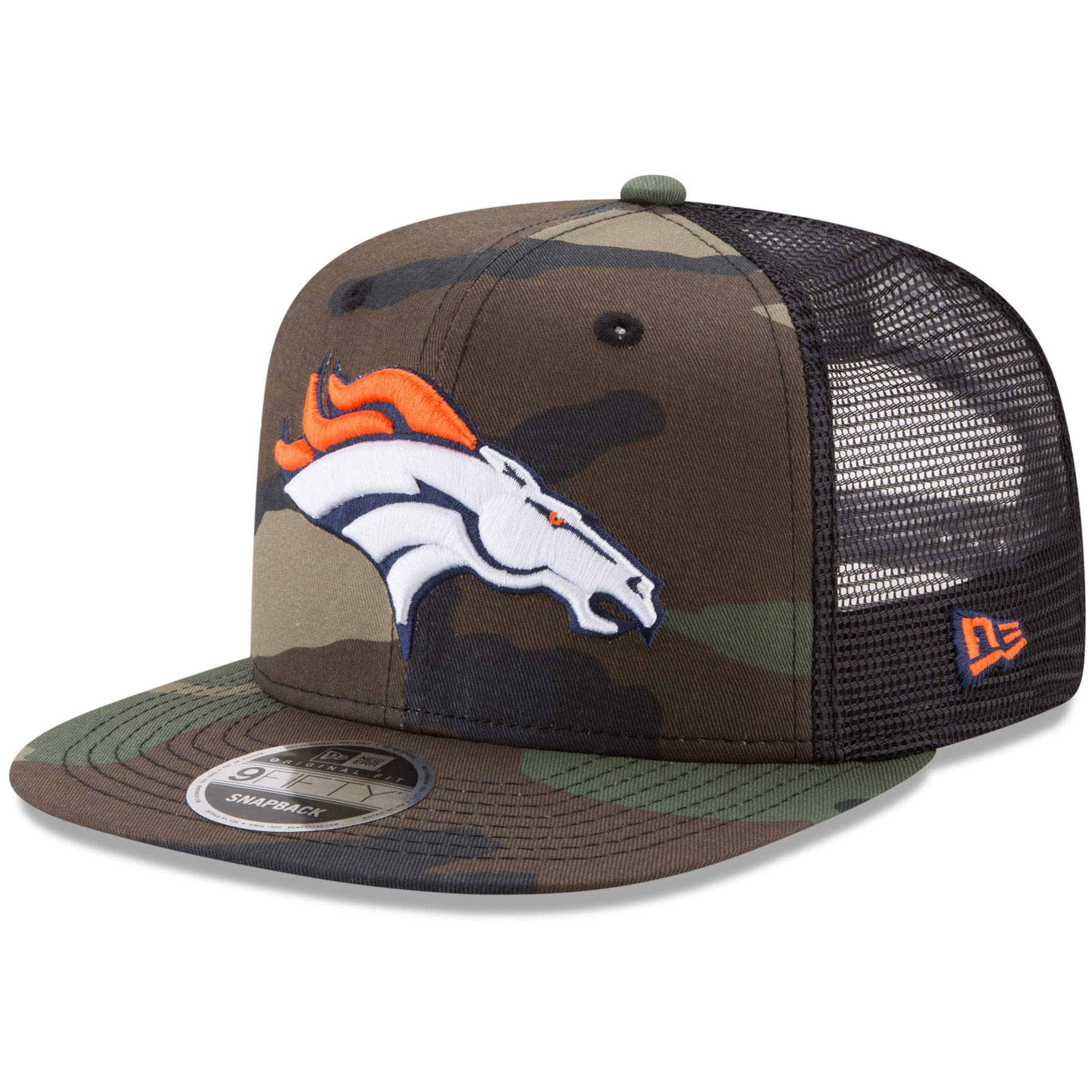 New Era 9Fifty Mesh Snapback Cap Denver Broncos Wood camo