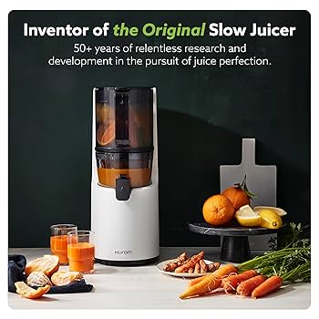 Hurom Slow Juicer ホワイト　H-200 Hurom H200 Easy Clean Slow Juicer White - Walmart Business