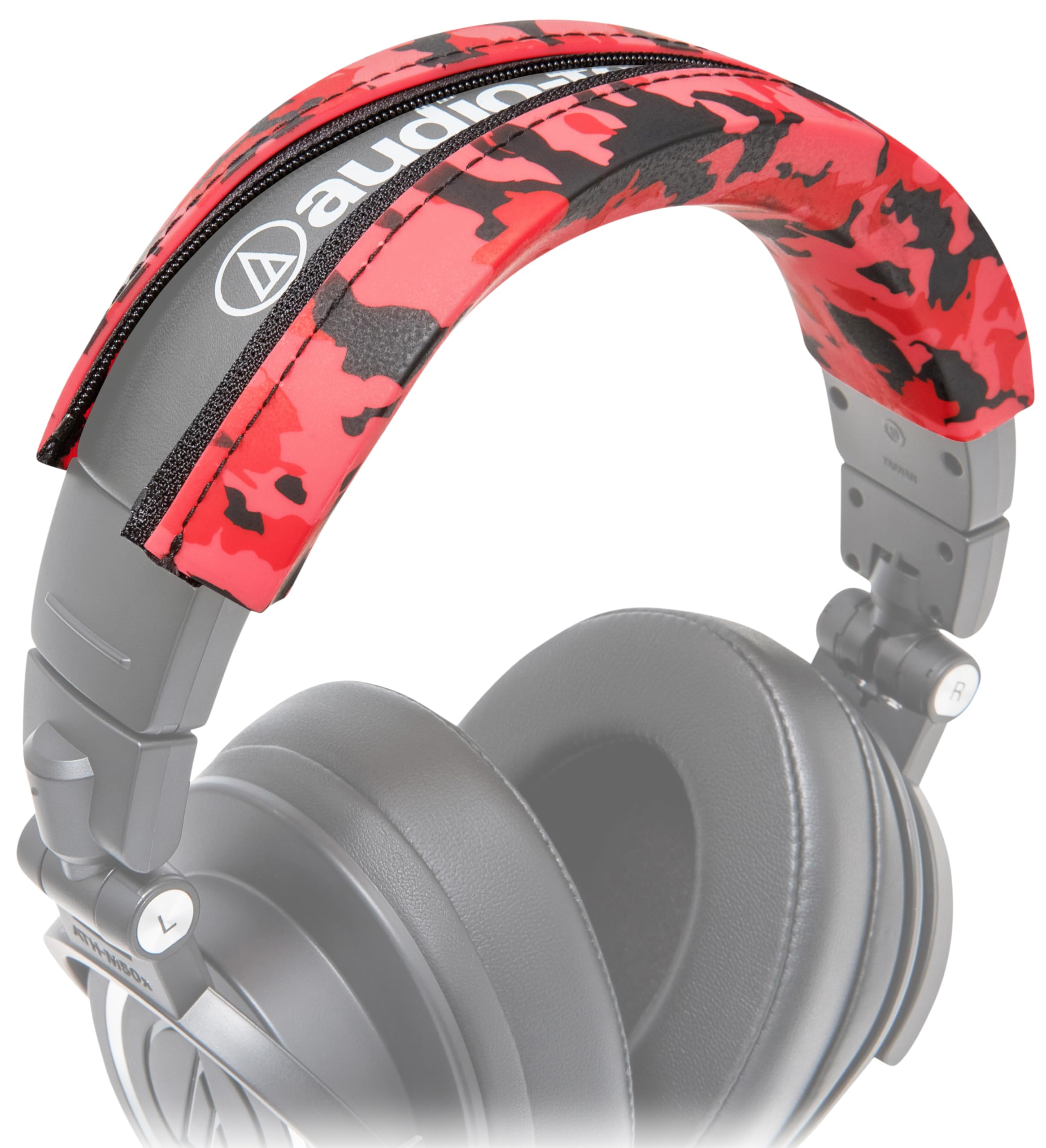 WC BandZ ATH - Upgraded Headband Cover for Audio Technica ATH M50X / M50XBT / M50 / M40X / M40 / M40FS / M30X / M30 / M20X / MSR7 by Wicked Cushions |