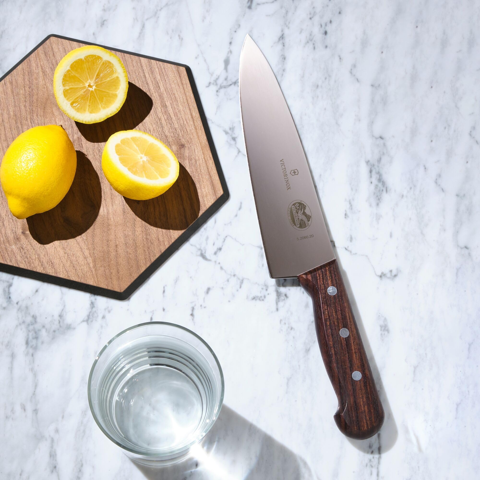 Victorinox Wood, coltello per sfilettare in confezione regalo, con lama extra larga a taglio dritto, in legno d’acero