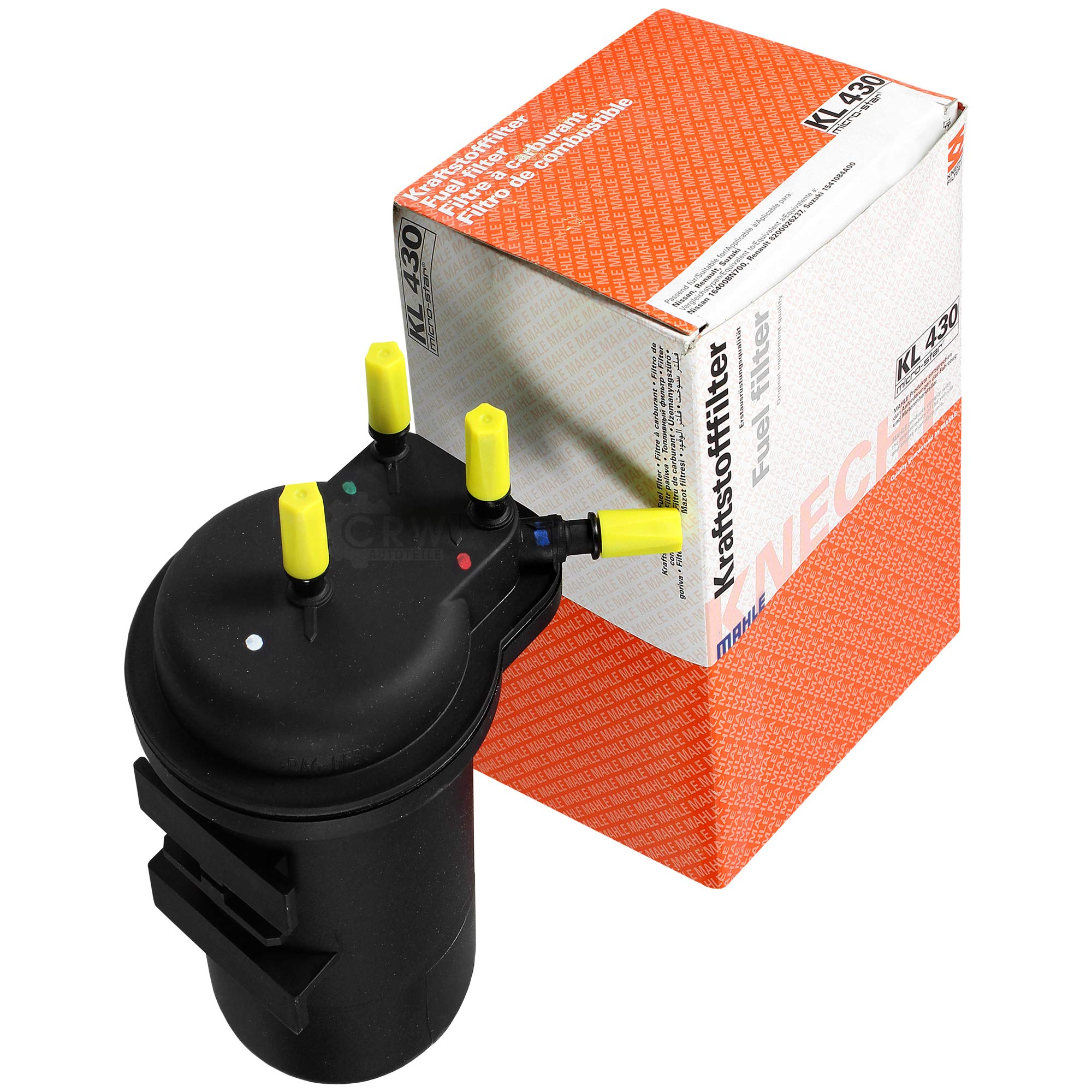 Paquete de inspección Kit de mantenimiento de filtros con filtro de aceite OC 727, filtro de aire LX 933/3, filtro de combustible KL 430, filtro de habitáculo (carbón activado) LAK 852, tornillo de