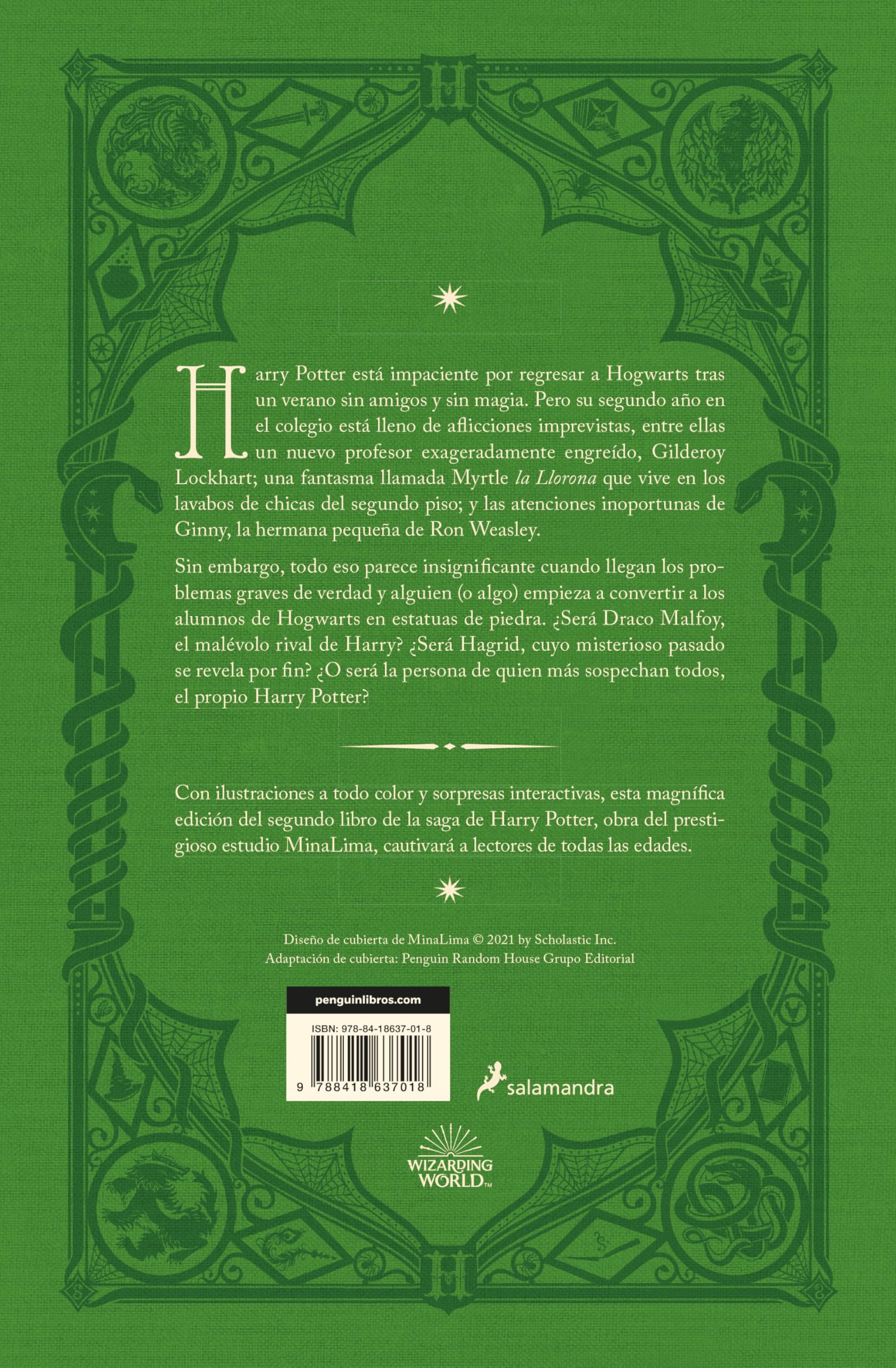 Harry Potter y la cámara secreta (Harry Potter [edición MinaLima] 2)