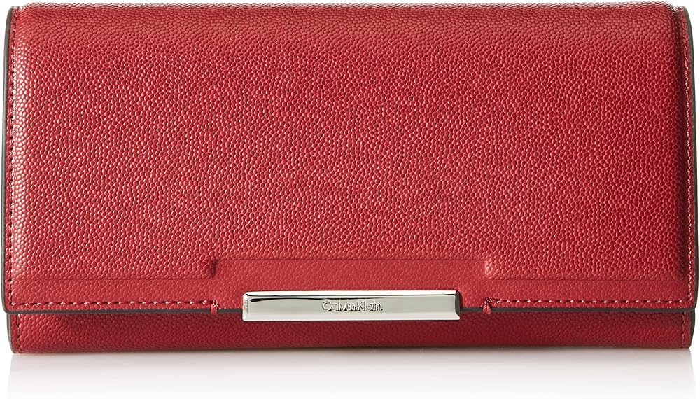 Calvin klein sportswear porta carte di credito portafoglio per donna in ecopelle K60K608638